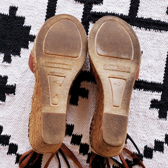 Burberry Espadrille Wedge Sandals - Picture 4 of 4